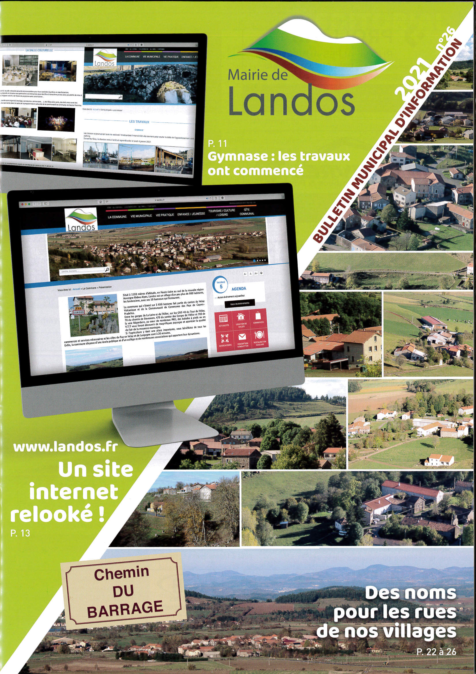 Landos site de la commune
